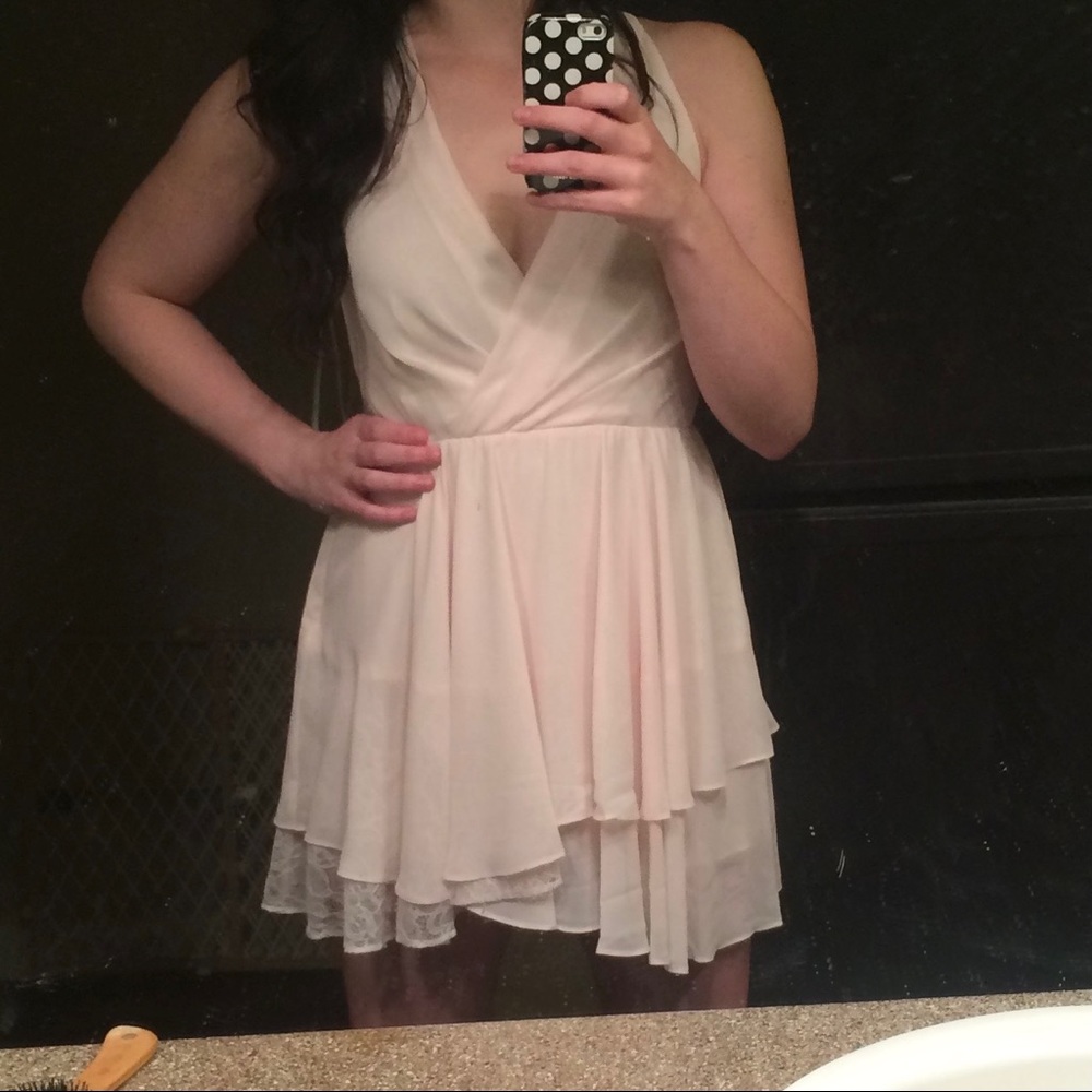 BCBGeneration Light Pink Dress Size 6